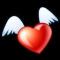 flying heart