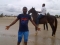 the beach