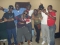 Me, in the middle with my Arsenal jersey, chillen with ragga remi and my peeps, on holiday in Nigeria
