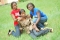 having fun
