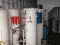 The mobile power plant is an integrated oxygen generator system in an ISO container. Oxygen is produced from compressed air by the PSA technology. This unit allows the bottle filling to 150 bar, the feeding of a hospital network.