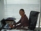 am in the office