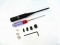 http://www.lazerpuissant.com/viseur-laser/product-70.html  ,Très simple d'utilisation, ce nouveau collimateur réglage laser vous permettra de régler rapidement toutes vos armes : réglage visée pistolet ,Pour pistolets, carabines et fusils de chasse.Quatre adaptateurs de bouche réglables convenant aux calibres de 4.5/5.5/6.35/8.8mm.