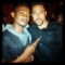 ChArIsMah and Bigfriend MAJID MIKE on pose