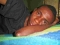 on bed