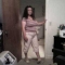 before I went to my girl's birthday party which was a blasted