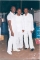 me and my friend at a White Party
