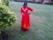 happy lady