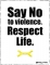 LET'S ALL STAND TOGETHER IN ONE VOICE AND SAY NO TO VIOLENCE AND BLACK ON BLACK CRIMES in New delhi