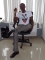 in da office
