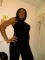 me, in  black