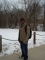 in the chicago snow