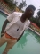 At the pool