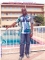 me in hotel pool