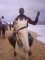 taking a stroll on d beach..