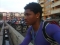 going to train