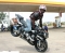 riding on my bike