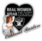 it should say real women RIDE black ;)