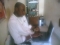 In my office