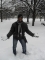 going to school under dis snow