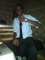 me at work