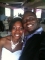 my sister on her wedding day