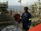 me, myself and i,  installing a microwave radios at the offshore rigs