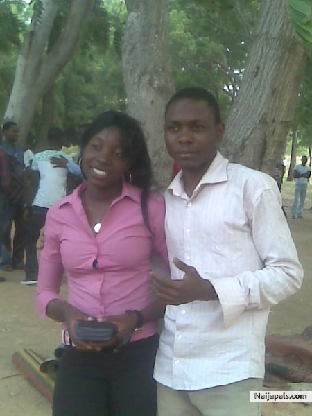 with a course mate,Abigail - click for next photo
