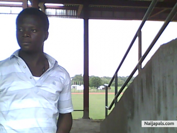 me at abu zaria stadium - click for next photo
