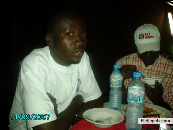 me and muhammed - click for next photo
