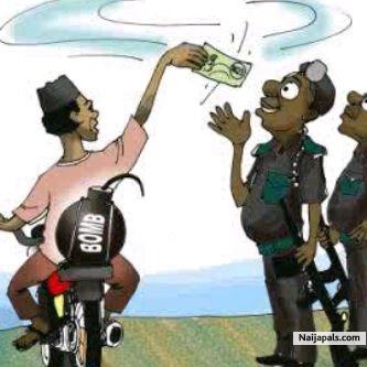 Naija Police at work - click for next photo