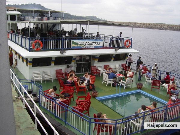 The princess ship on river volta Ghana - click for next photo