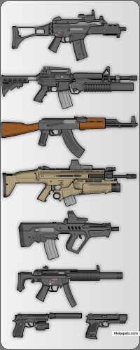 You know how to handle a machine gun? - click for next photo