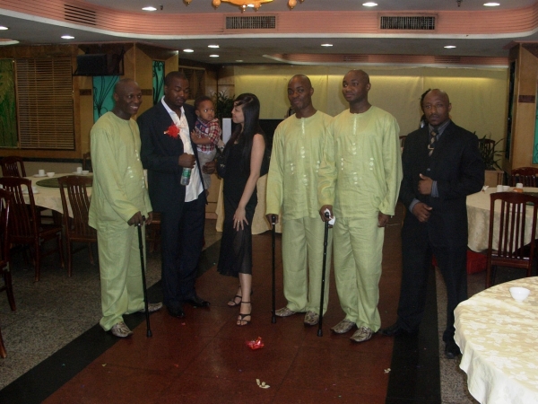 with newmen group and sister joy - click for next photo