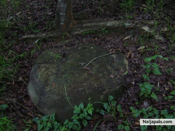 This rock covres the entrance of a cave network to $30m gold treasure from Japanneesee world war 2 loot of conquered east asian nations.. - click for next photo