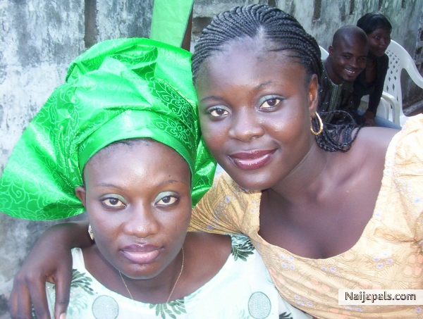 at ma nephew' s naming ceremony.me and ma sis - click for next photo