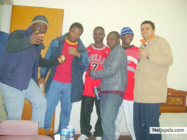 a friend' s graduation party, the african way - click for next photo