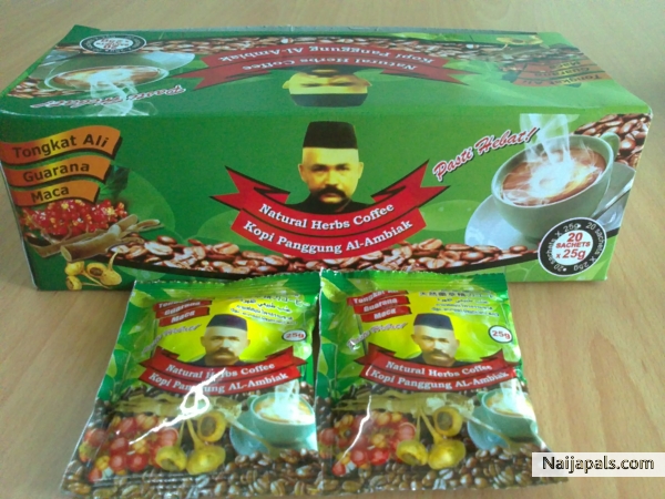 NATURAL HERBS COFFEE - click for next photo