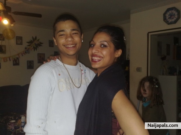 my son and my olders daughter - click for next photo