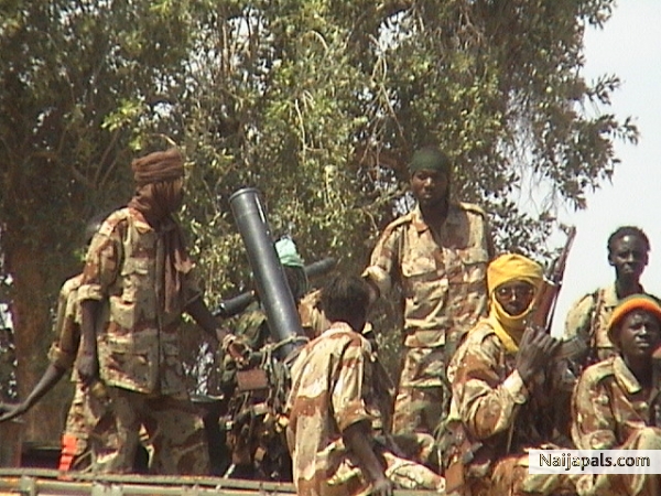 Darfur rebels - click for next photo