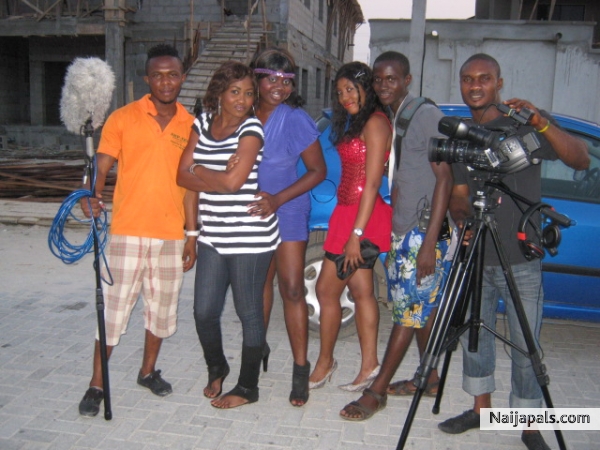 i and the arctress and my d.o.p - click for next photo