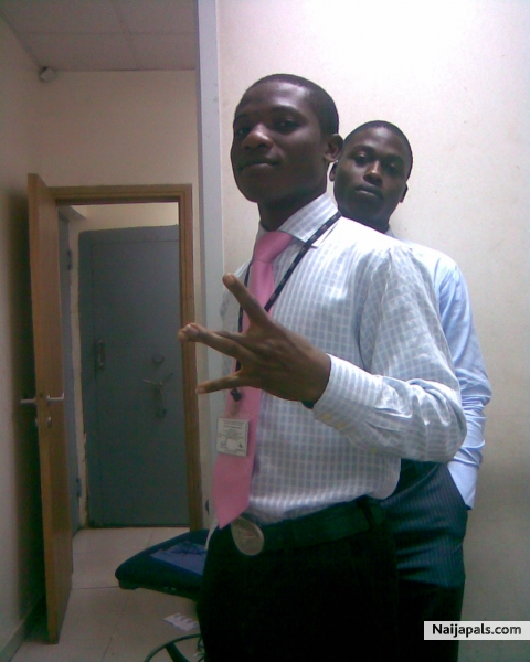 Colleague and I - click for next photo