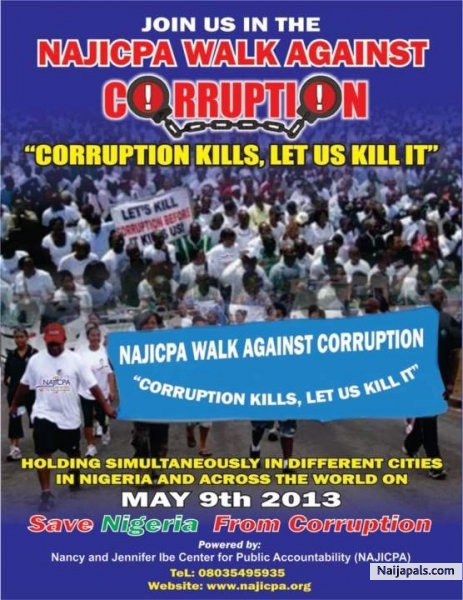 Naija Global Walk Against Corruption - click for next photo