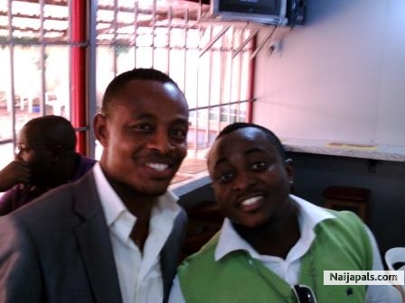 Kelvin (Big Brother Africa 2009) and I - click for next photo