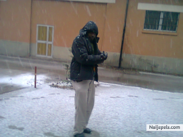 On hard snows! - click for next photo