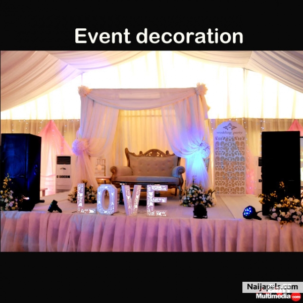 Event Decoration, Nigeria - click for next photo