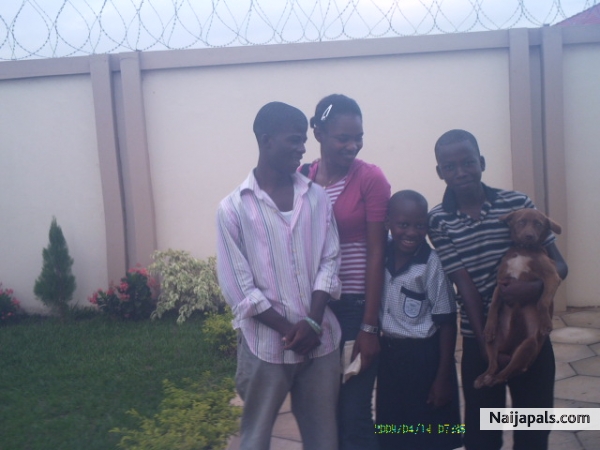 ME my kid sister and bros and my dog - click for next photo