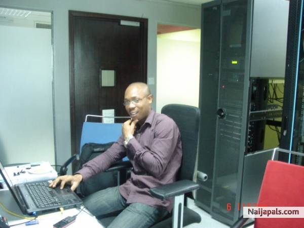 At work - click for next photo