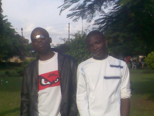 me and ma bro BIODUN - click for next photo