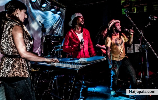 On Stage - click for next photo